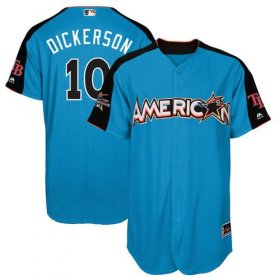 Wholesale Cheap Rays #10 Corey Dickerson Blue 2017 All-Star American League Stitched Youth MLB Jersey