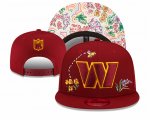 Washington Commanders Stitched Snapback Hats 075