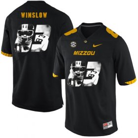 Wholesale Cheap Missouri Tigers 83 Kellen Winslow Black Nike Fashion College Football Jersey