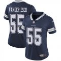 Wholesale Cheap Nike Cowboys #55 Leighton Vander Esch Navy Blue Team Color Women's Stitched NFL Vapor Untouchable Limited Jersey