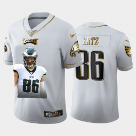 Cheap Philadelphia Eagles #86 Zach Ertz Nike Team Hero 4 Vapor Limited NFL 100 Jersey White Golden