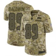 Wholesale Cheap Nike Seahawks #89 Doug Baldwin Camo Men's Stitched NFL Limited 2018 Salute To Service Jersey