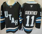 Cheap Men's Utah Hockey Club #11 Dylan Guenther Navy 2024 Stitched Jersey