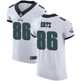 Wholesale Cheap Nike Eagles #86 Zach Ertz White Men\'s Stitched NFL Vapor Untouchable Elite Jersey