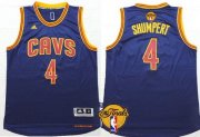 Wholesale Cheap Men's Cleveland Cavaliers #4 Iman Shumpert 2016 The NBA Finals Patch Navy Blue Jersey