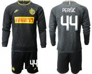 Wholesale Cheap Inter Milan #44 Perisic Third Long Sleeves Soccer Club Jersey