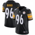 Wholesale Cheap Men's Pittsburgh Steelers #96 Isaiah Buggs Limited Black Team Color Vapor Untouchable Jersey