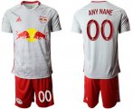 Wholesale Cheap Red Bull Personalized White Home Soccer Club Jersey