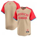 Cheap Men's American League Blank Cream 2024 All-Star Limited Stitched Baseball Jersey