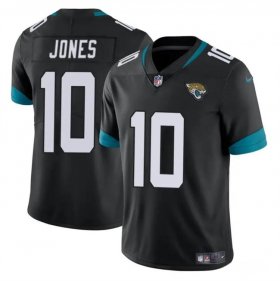 Cheap Men\'s Jacksonville Jaguars #10 Mac Jones Black Vapor Untouchable Limited Football Stitched Jersey