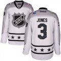 Wholesale Cheap Blue Jackets #3 Seth Jones White 2017 All-Star Metropolitan Division Women's Stitched NHL Jersey