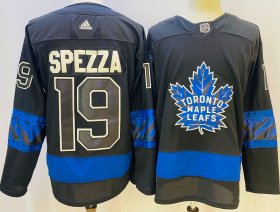 Wholesale Cheap Men\'s Toronto Maple Leafs #19 Jason Spezza Black X Drew House Inside Out Stitched Jersey