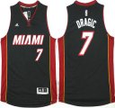 Wholesale Cheap Men's Miami Heat #7 Goran Dragic Revolution 30 Swingman 2014 New Black Jersey