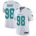 Wholesale Cheap Nike Dolphins #98 Raekwon Davis White Youth Stitched NFL Vapor Untouchable Limited Jersey