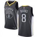 Wholesale Cheap Nike Warriors #8 Alec Burks Black NBA Swingman Statement Edition Jersey