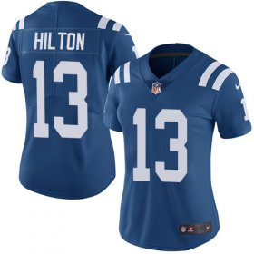 Wholesale Cheap Nike Colts #13 T.Y. Hilton Royal Blue Team Color Women\'s Stitched NFL Vapor Untouchable Limited Jersey