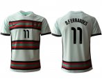 Wholesale Cheap Men 2021 Europe Portugal away AAA version 11 soccer jerseys