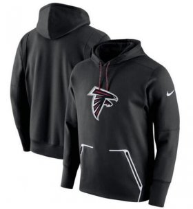 Wholesale Cheap Men\'s Atlanta Falcons Nike Black Champ Drive Vapor Speed Pullover Hoodie