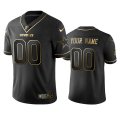 Wholesale Cheap Nike Cowboys Custom Black Golden Limited Edition Stitched NFL Jersey