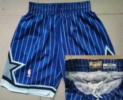 Wholesale Cheap Men's Orlando Magic #32 Shaquille O'neal 1994-95 Purple Hardwood Classics Soul Swingman Throwback Shorts