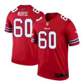 Wholesale Cheap Men\'s Buffalo Bills #60 Mitch Morse Stitched Vapor Untouchable Limited Player Red Jersey