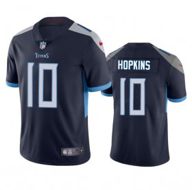 Wholesale Cheap Men\'s Tennessee Titans #10 DeAndre Hopkins Navy Vapor Untouchable Stitched Jersey