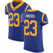 Wholesale Cheap Nike Rams #23 Cam Akers Royal Blue Alternate Men's Stitched NFL New Elite Jersey