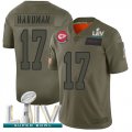 Wholesale Cheap Nike Chiefs #17 Mecole Hardman Camo Super Bowl LIV 2020 Men's Stitched NFL Limited 2019 Salute To Service Jersey