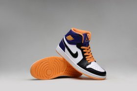 Wholesale Cheap Air Jordan 1 Retro Shoes Blue/orange-white-black