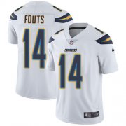 Wholesale Cheap Nike Chargers #14 Dan Fouts White Men's Stitched NFL Vapor Untouchable Limited Jersey