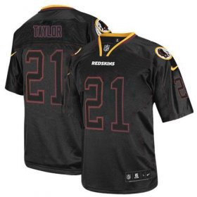 Wholesale Cheap Nike Redskins #21 Sean Taylor Lights Out Black Men\'s Stitched NFL Elite Jersey