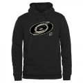 Wholesale Cheap Men's Carolina Hurricanes Black Rink Warrior Pullover Hoodie