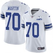 Wholesale Cheap Nike Cowboys #70 Zack Martin White Men's Stitched With Established In 1960 Patch NFL Vapor Untouchable Limited Jersey