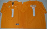 Wholesale Cheap Tennessee Vols #1 Jalen Hurd Dobbs Orange College Jersey