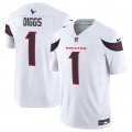 Cheap Men's Houston Texans #1 Stefon Diggs White 2024 Vapor F.U.S.E. Limited Football Stitched Jersey