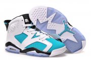 Wholesale Cheap Air Jordan 6 For Womens Shoes Blue/white