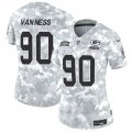 Cheap Women's Green Bay Packers #90 Lukas Van Ness 2024 F.U.S.E Arctic Camo Salute To Service Limited Stitched Football Jersey(Run Small)