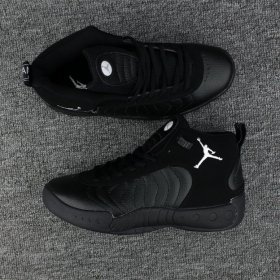 Wholesale Cheap Jordan Jumpman Pro Shoes All Black/White Jumpman