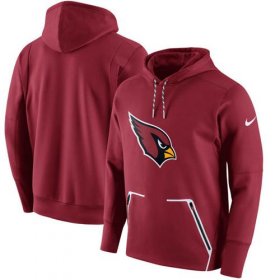 Wholesale Cheap Men\'s Arizona Cardinals Nike Cardinal Champ Drive Vapor Speed Pullover Hoodie