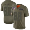 Wholesale Cheap Nike Vikings #88 Alan Page Camo Men's Stitched NFL Limited 2019 Salute To Service Jersey