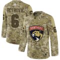 Wholesale Cheap Adidas Panthers #6 Alexander Petrovic Camo Authentic Stitched NHL Jersey