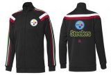 Wholesale Cheap NFL Pittsburgh Steelers Victory Jacket Black_2