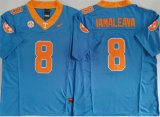 Cheap Men's Tennessee Volunteers #8 Nico Iamaleava Blue F.U.S.E. Stitched Jersey