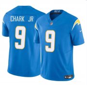 Cheap Men's Los Angeles Chargers #9 DJ Chark Jr Blue 2024 F.U.S.E. Vapor Limited Football Stitched Jersey