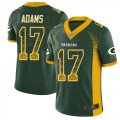 Wholesale Cheap Nike Packers #17 Davante Adams Green Team Color Men's Stitched NFL Limited Rush Drift Fashion Jersey