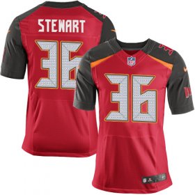 Wholesale Cheap Nike Buccaneers #36 M.J. Stewart Red Team Color Men\'s Stitched NFL Vapor Untouchable Elite Jersey