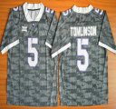 Wholesale Cheap TCU Horned Frogs #5 LaDainian Tomlinson Grey 2015 College Football Jersey