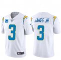 Wholesale Cheap Men's Los Angeles Chargers 2022 #3 Derwin James Jr. White With 2-star C Patch Vapor Untouchable Limited Stitched Jersey