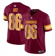 Cheap Youth Washington Commanders #86 Zach Ertz Burgundy Vapor Limited Stitched Football Jersey