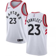 Cheap Youth Toronto Raptors #23 Fred VanVleet White Basketball Swingman Association Edition Jersey